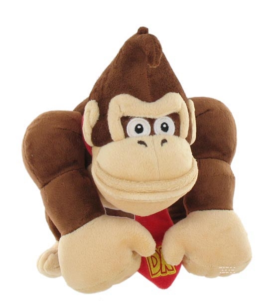 Peluche de Donkey Kong, 24 cm, licence officielle de Nintendo